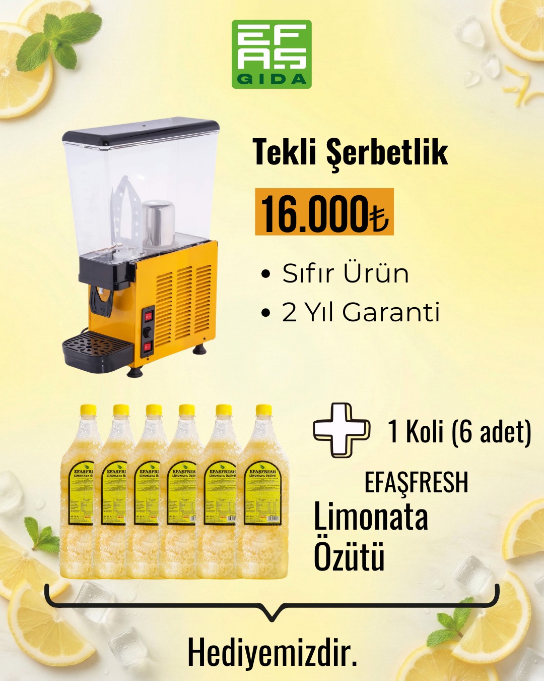 TEKLİ ŞERBETLİK KAMPANYASI